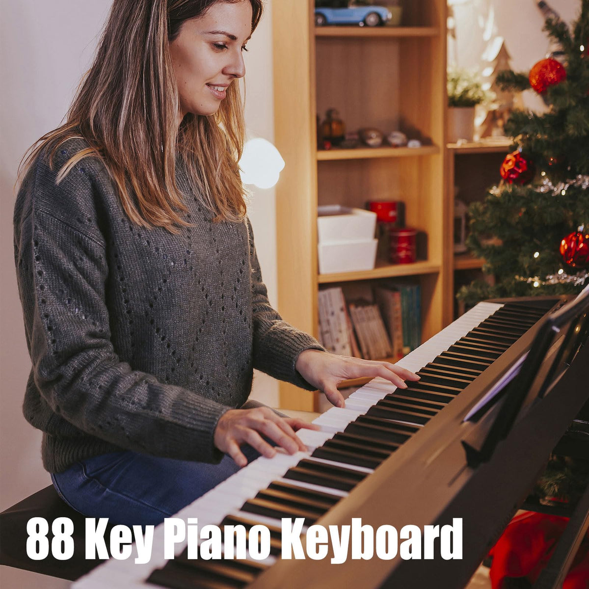 88 Key Digital Piano with Semi Weighted Keys Q24799
