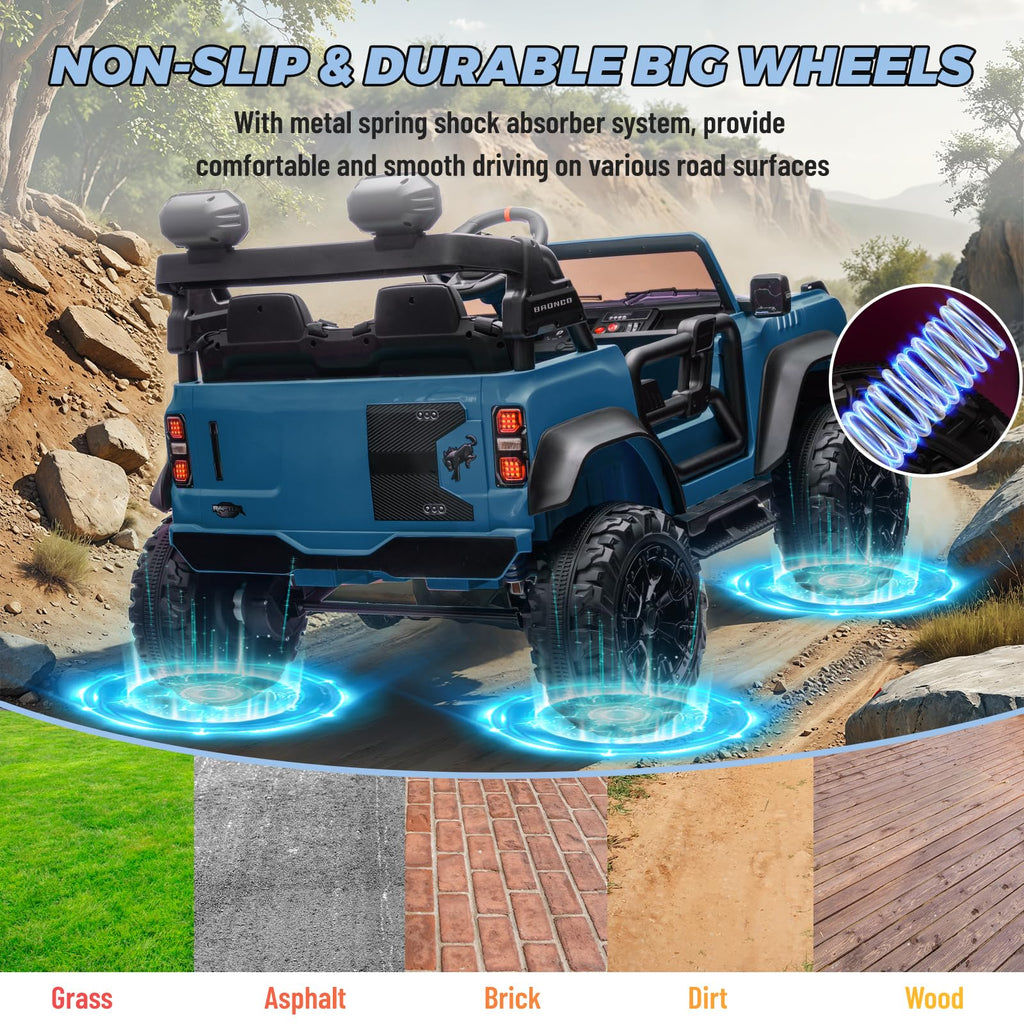 2 Seater 24V Electric Ride On Truck with Remote Control E92853