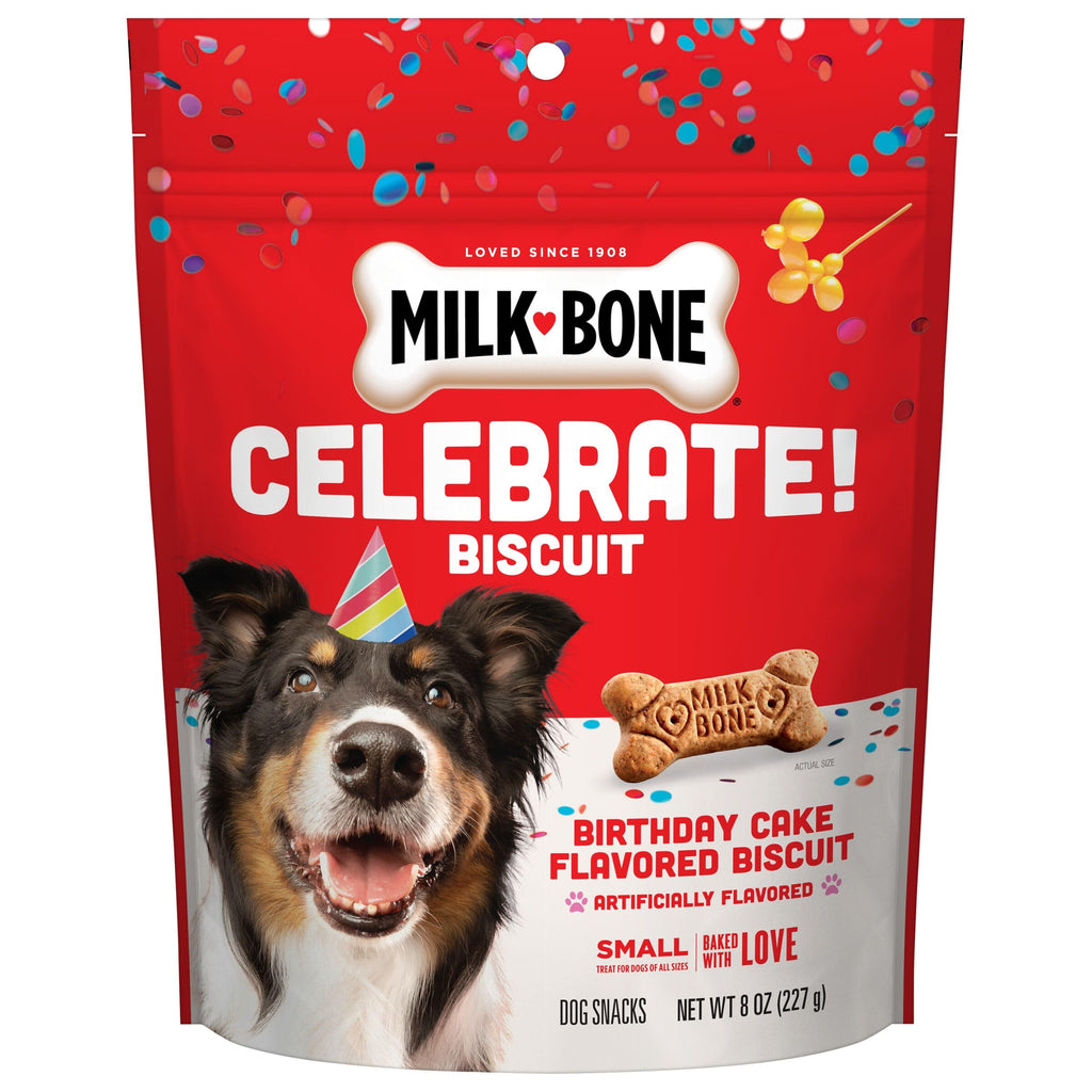 Artificially Flavored Biscuits Small Dog Treats 8 oz Bag Pack of 6 W56469