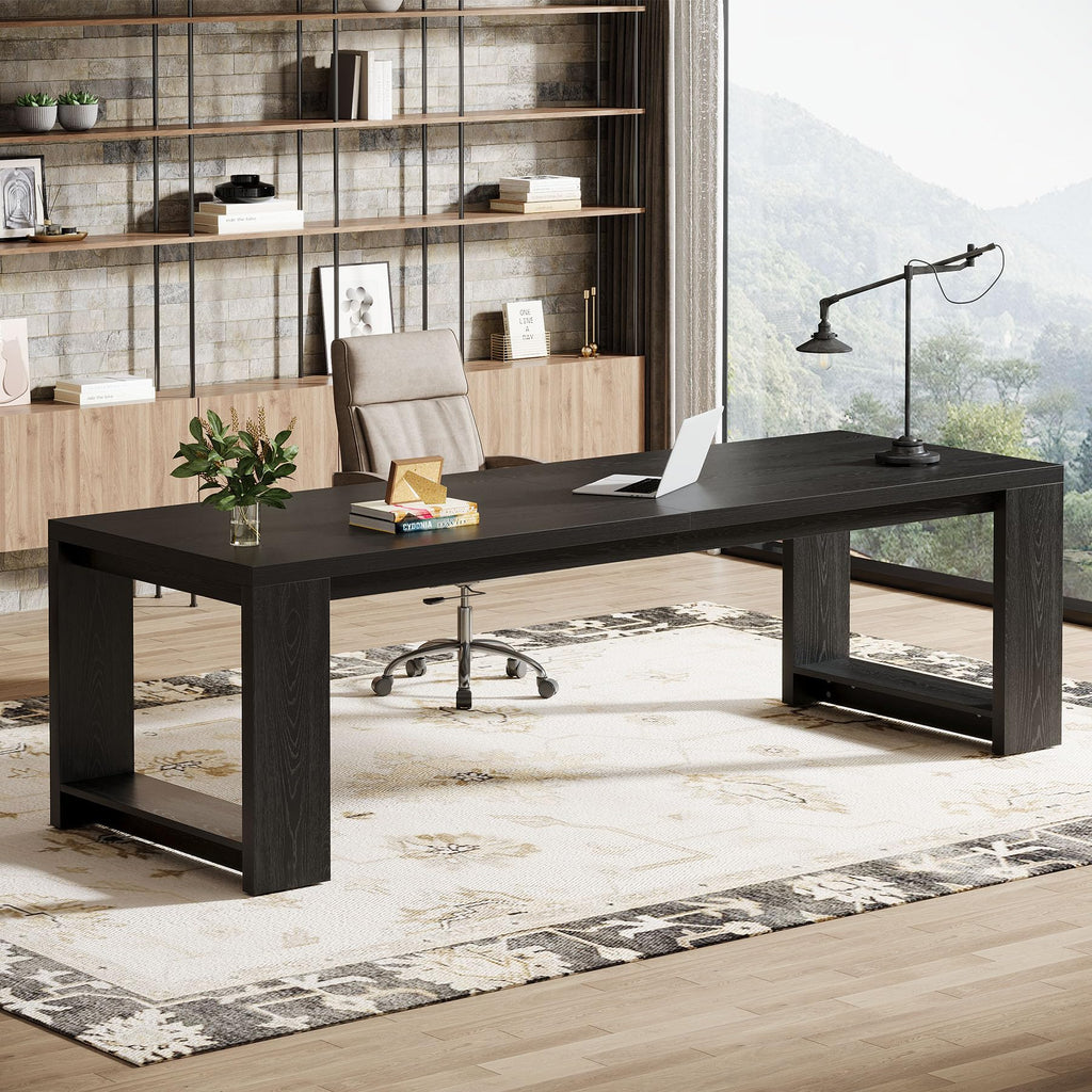 86.6-Inch Two Person Desk I84198