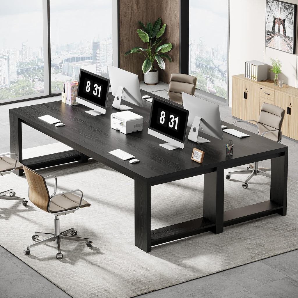 86.6-Inch Two Person Desk I84198
