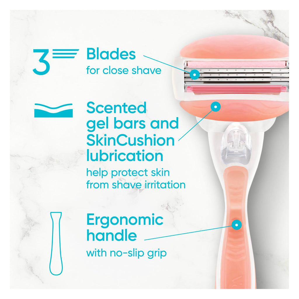 Razor 1 Handle + 4 Blade Refills Y71067