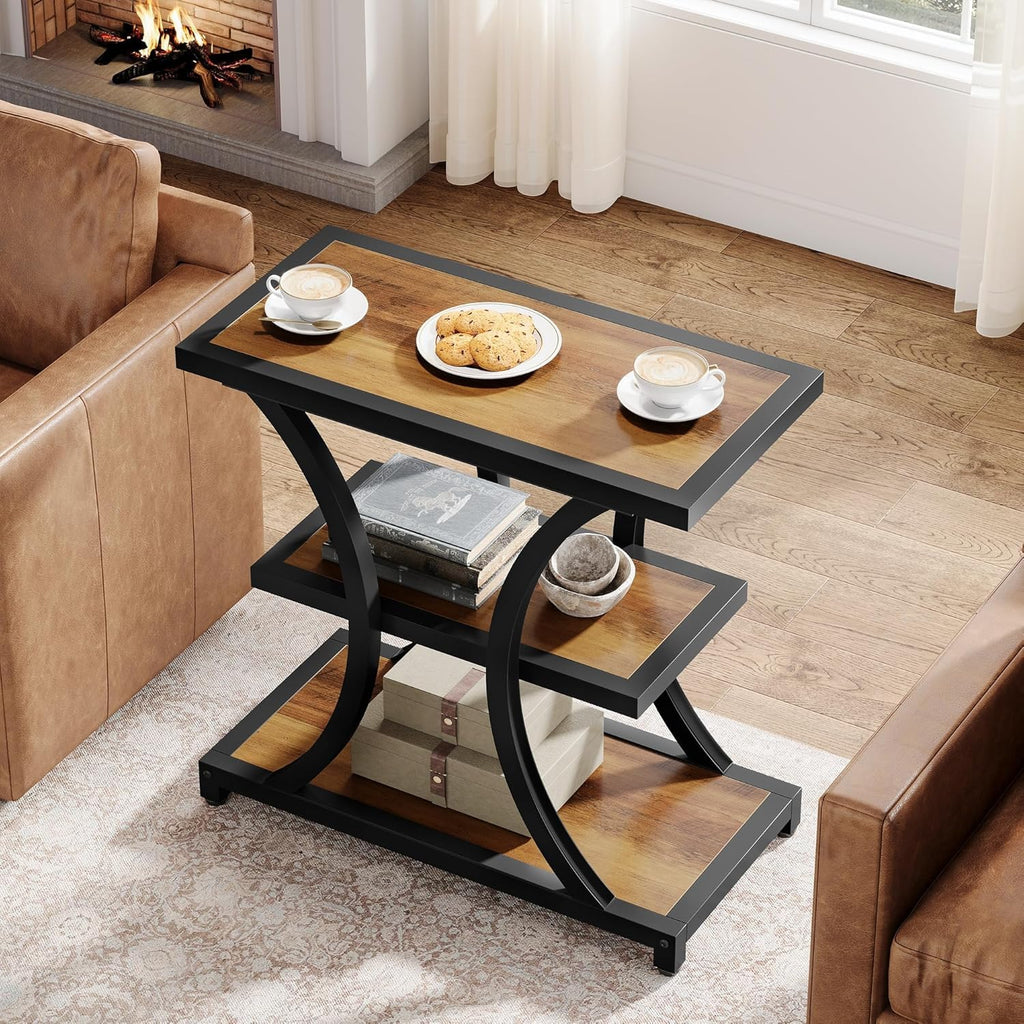 3-Tier Storage End Table O634