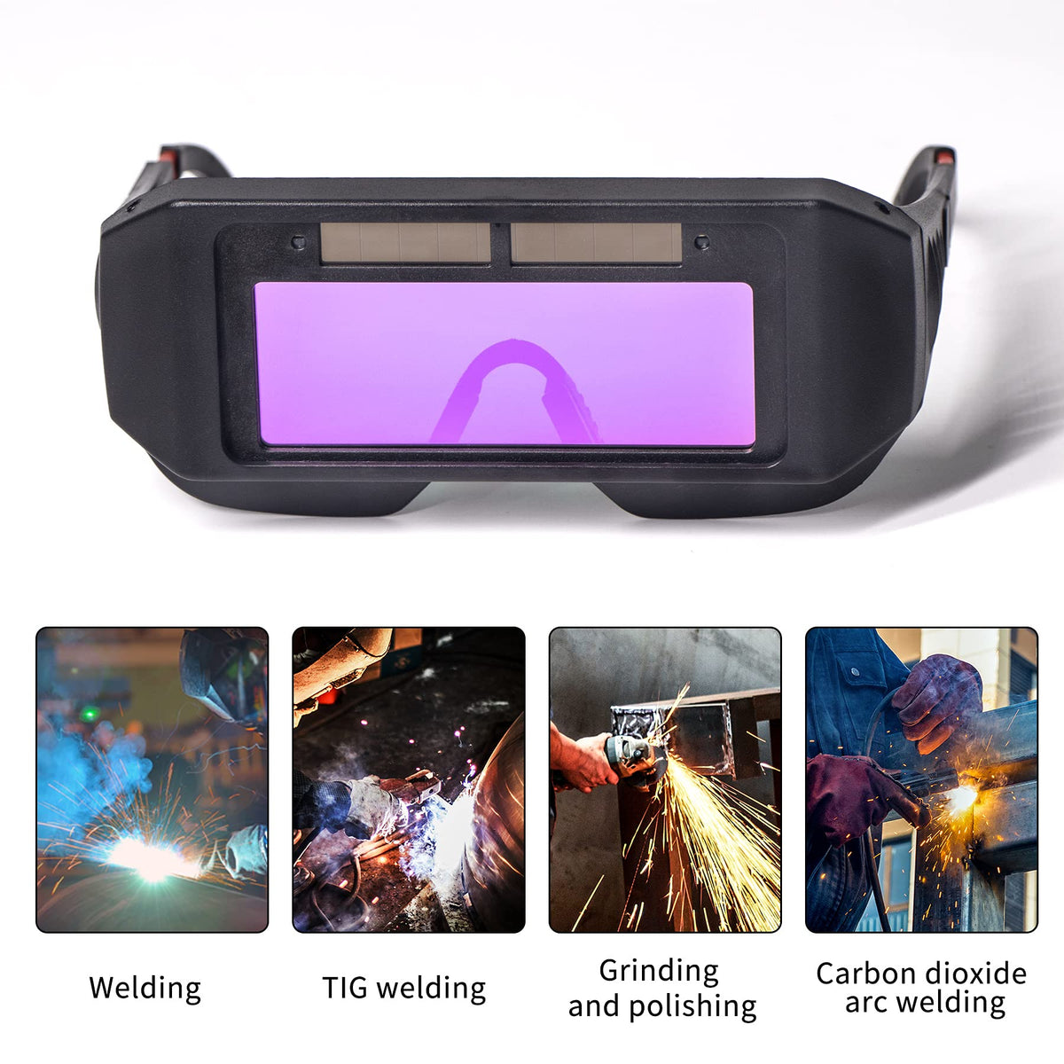Auto-Darkening LCD Welding Glasses W794