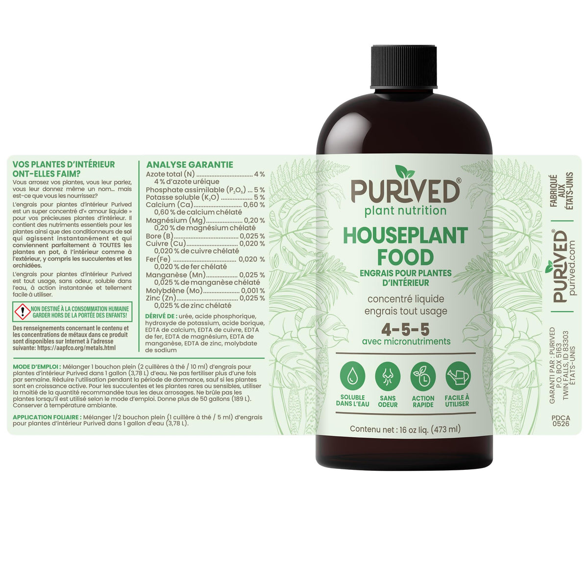 16 oz All-Purpose Liquid Plant Fertilizer C4917