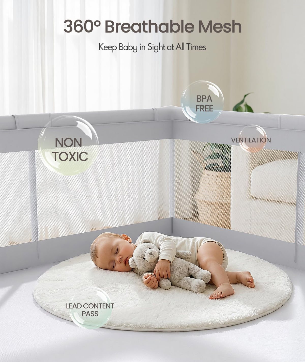 Baby Playpen with Door U371095