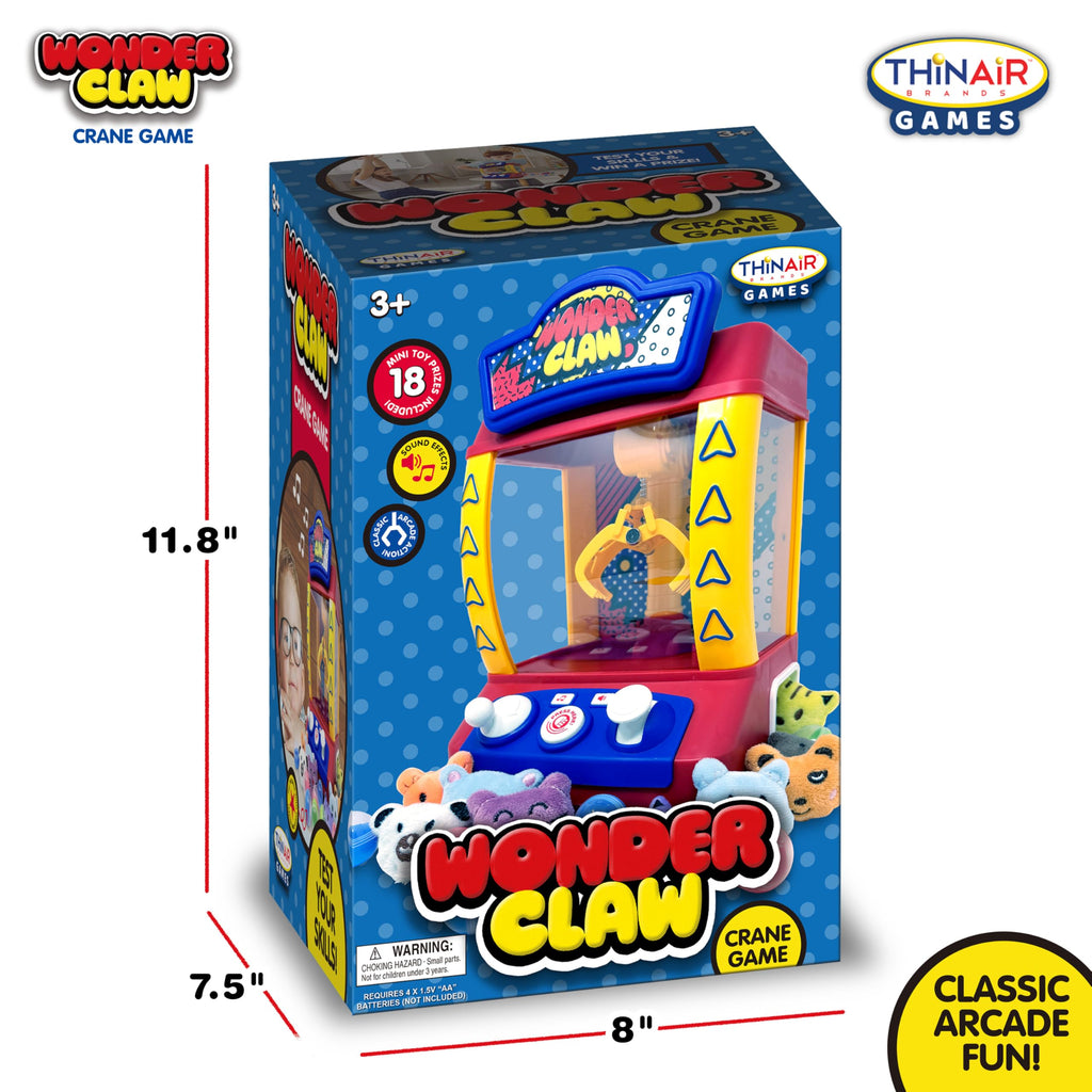 Claw Machine Crane Game with 9 Stuffed Animal Prizes and 9 Balls B565