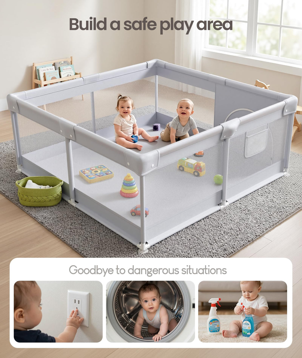 Baby Playpen with Door U371095