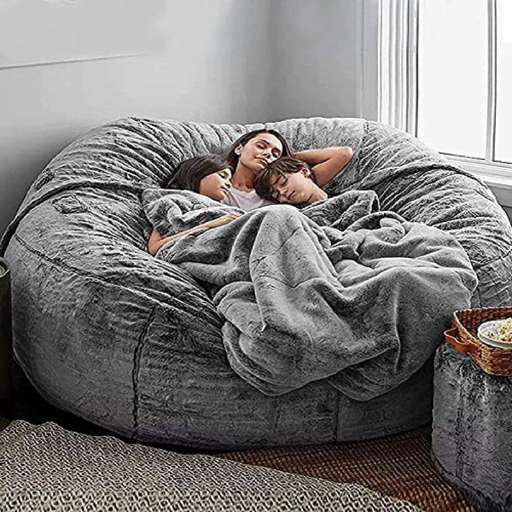 Yellow 6FT Bean Bag Chair Cover H491