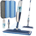 Wet Spray Mop with 14 oz Bottle & 3 Microfiber Pads Q279