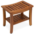 Teak Shower Bench & Stool U1409