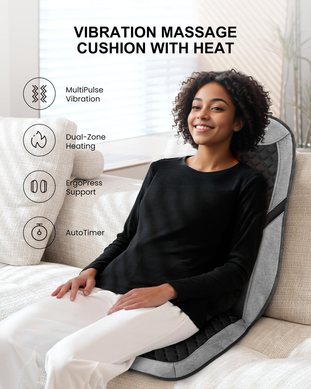 Back Massager with Heat C9425