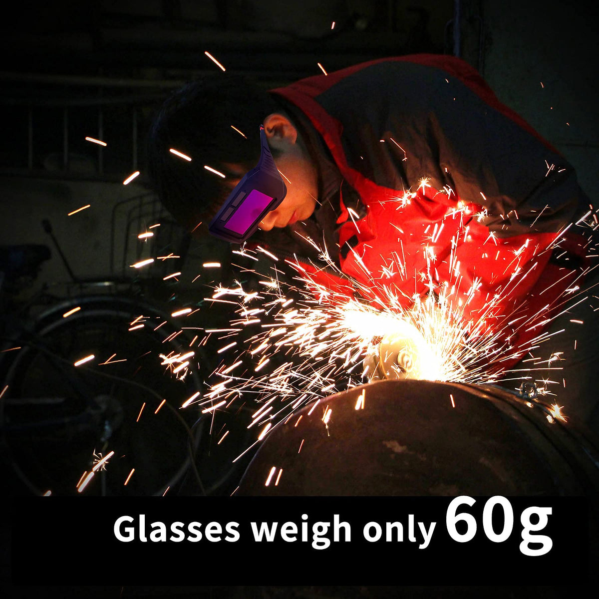 Auto-Darkening LCD Welding Glasses W794
