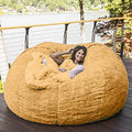 Yellow 6FT Bean Bag Chair Cover H491