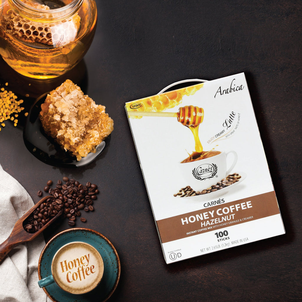 Hazelnut Instant Coffee With Honey, 2.65 Pounds G298