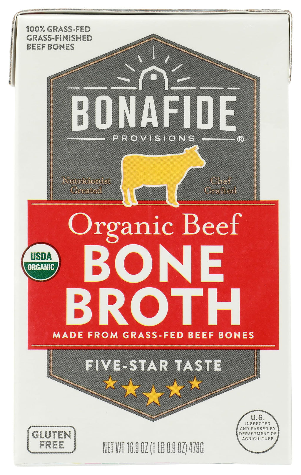Organic Beef Bone Broth 16.9 Ounce O23167