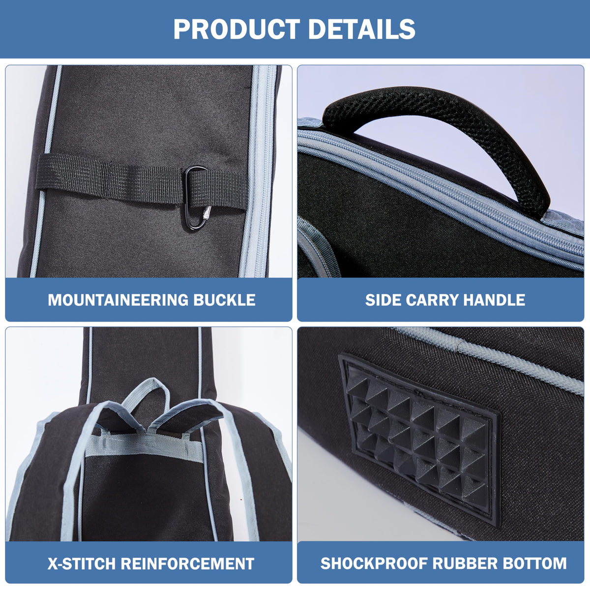 40 Inch 7mm Padded Waterproof Electric Guitar Gig Bag Z5831