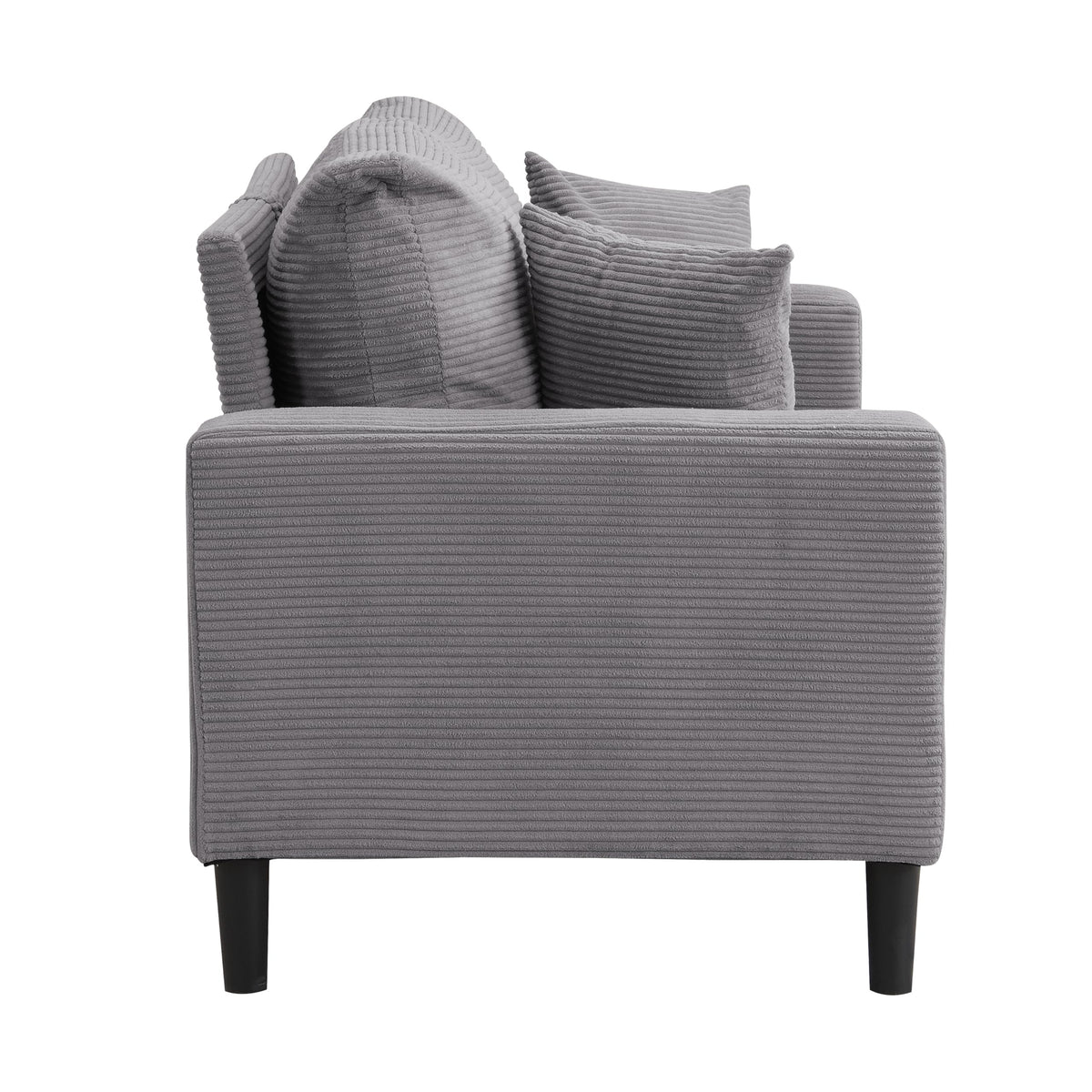 Light Gray Upholstered Sofa L6776
