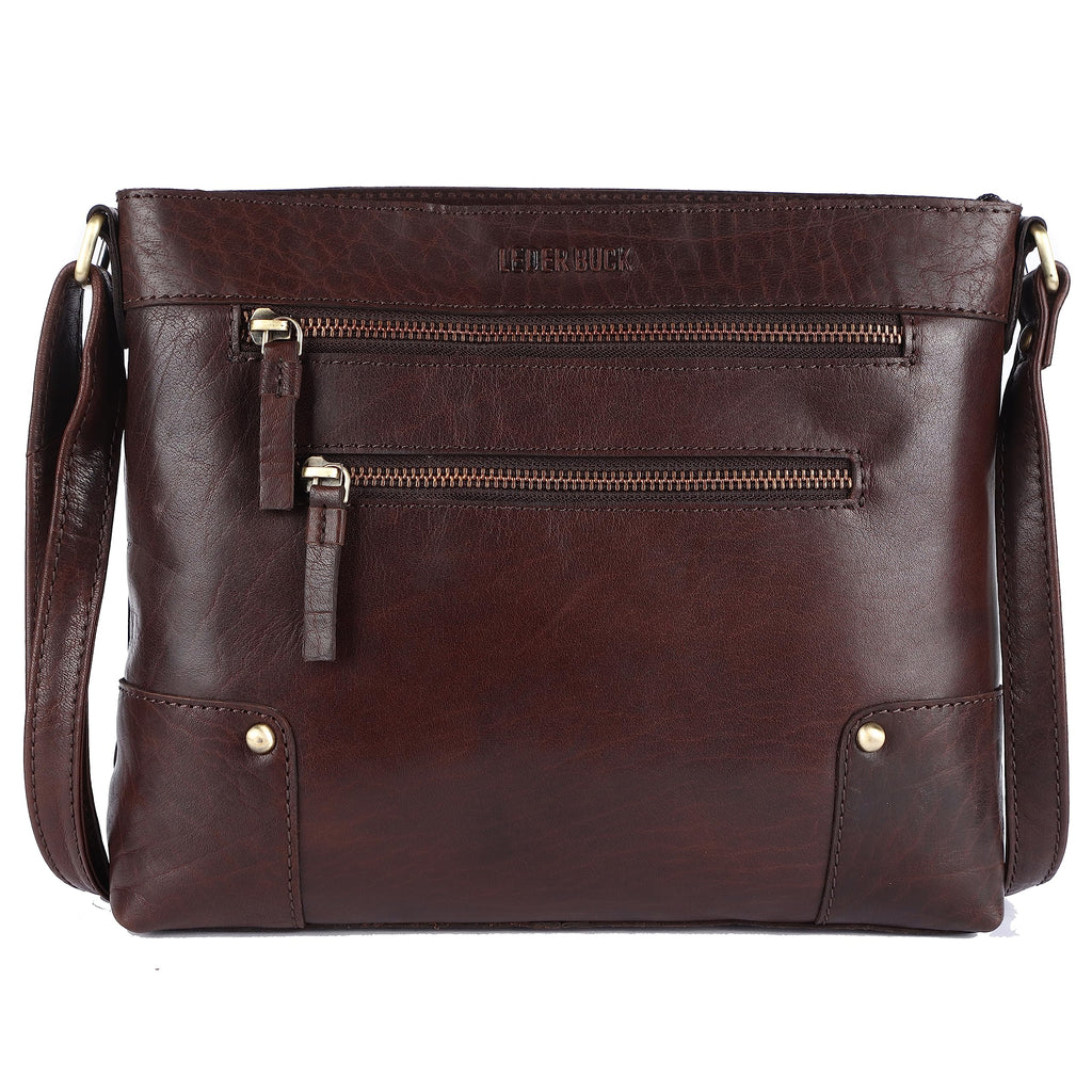 Soft Real Leather Womens Crossbody Handbags and Purses P12405
